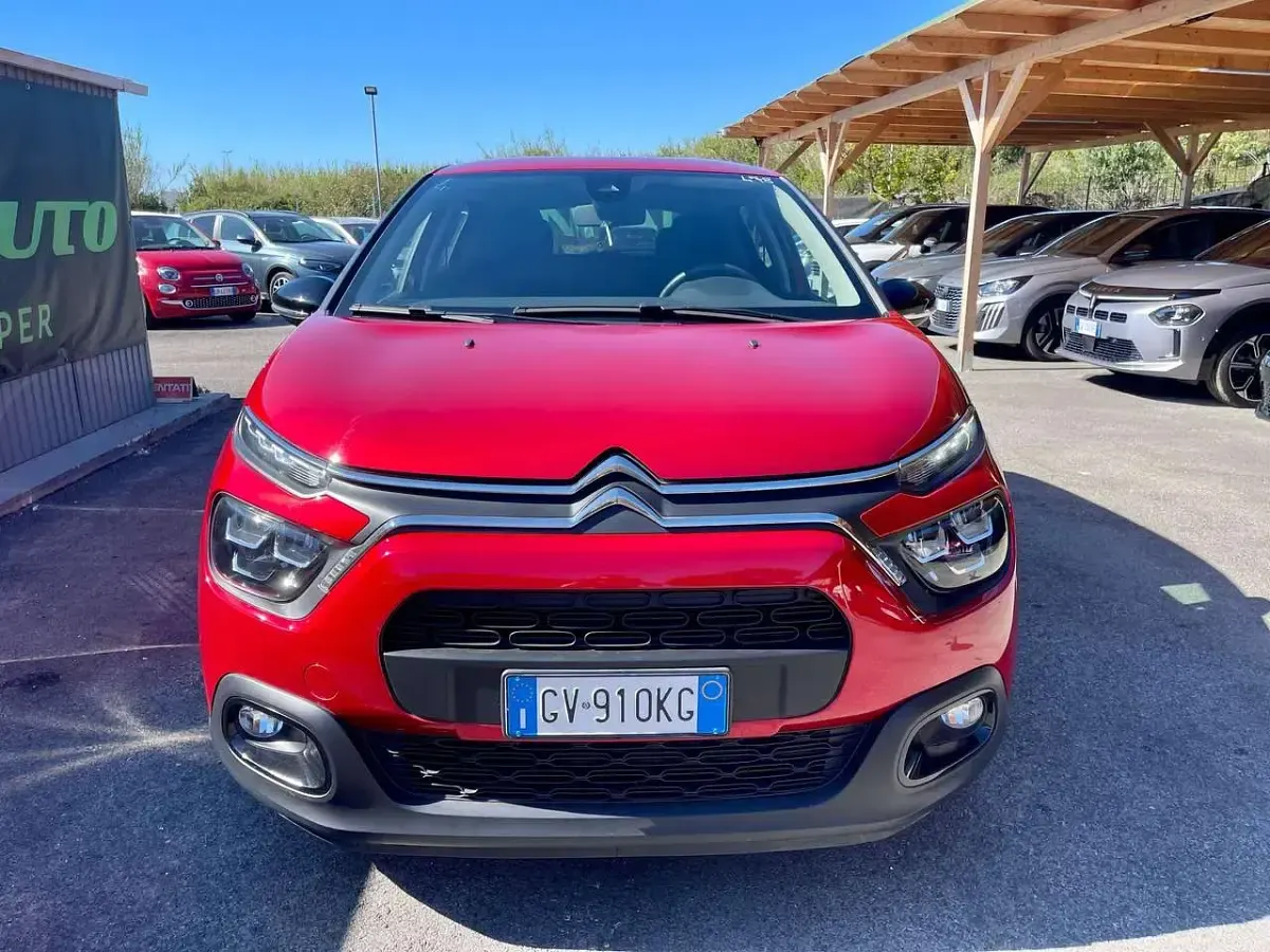 Usata Citroën C3 PureTech 110 CV (80 kW) 2024 Rosso Berlina