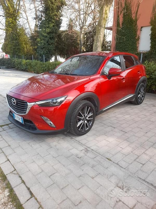 Usata Mazda CX-3 Exceed 105 CV (77 kW) 2017 Rosso SUV