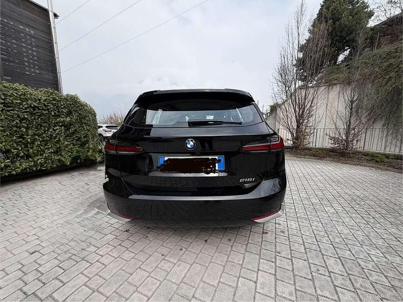 Usata BMW 218 Active Tourer 136 CV (100 kW) 2022 Nero Monovolume