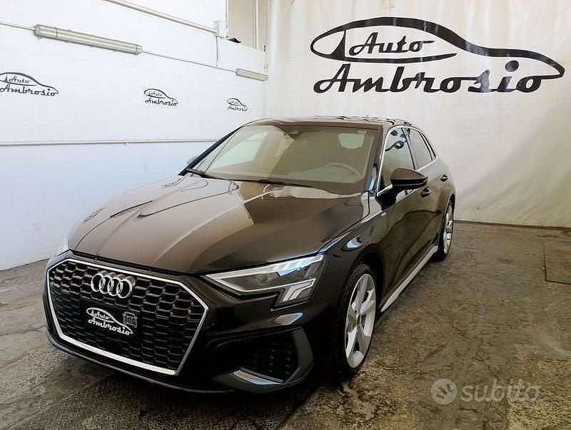 Usata Audi A3 S-Line 116 CV (85 kW) 2024 Nero Berlina