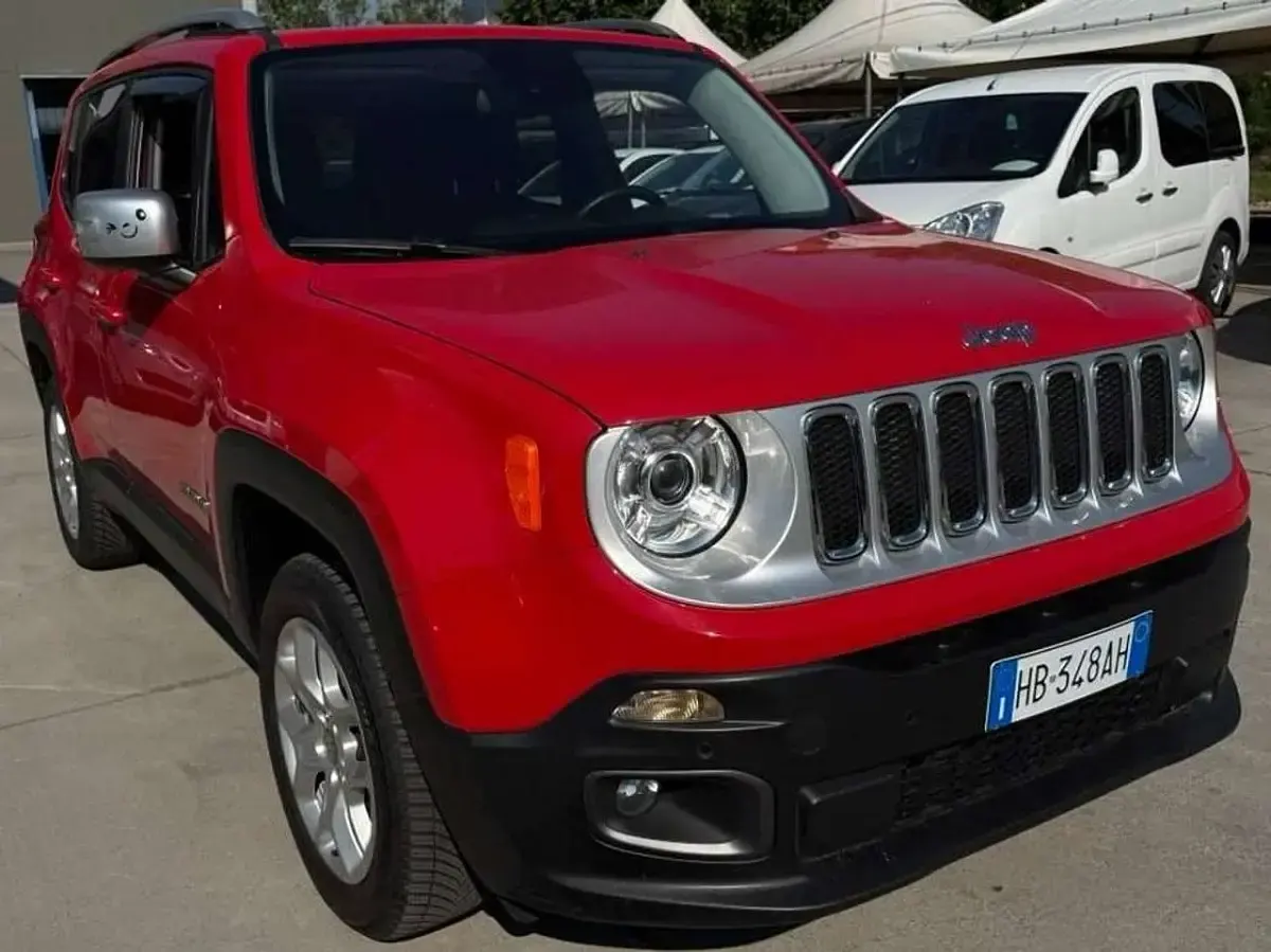 Usata Jeep Renegade Limited 140 CV (102 kW) 2016 Arancione SUV