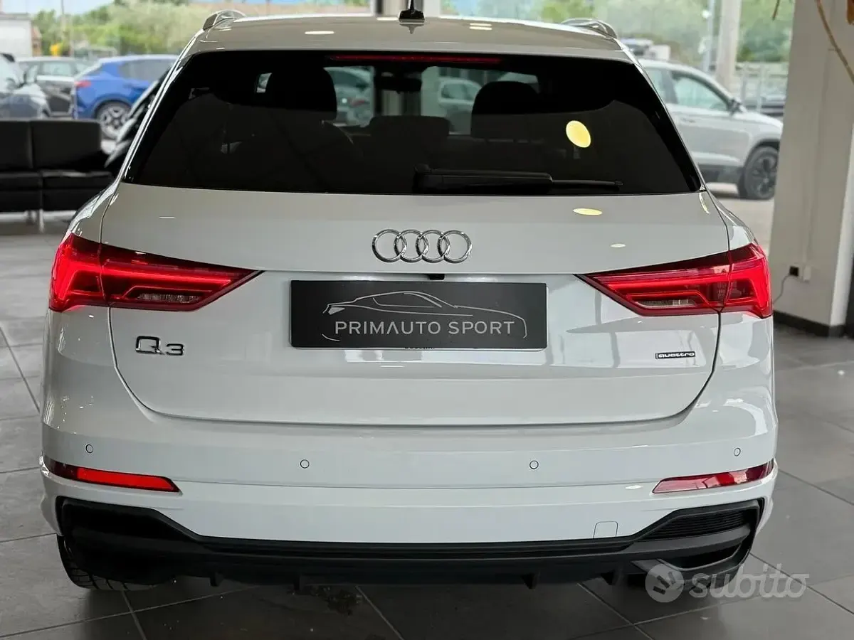 Usata Audi Q3 S-Line 150 CV (110 kW) 2023 Bianco SUV