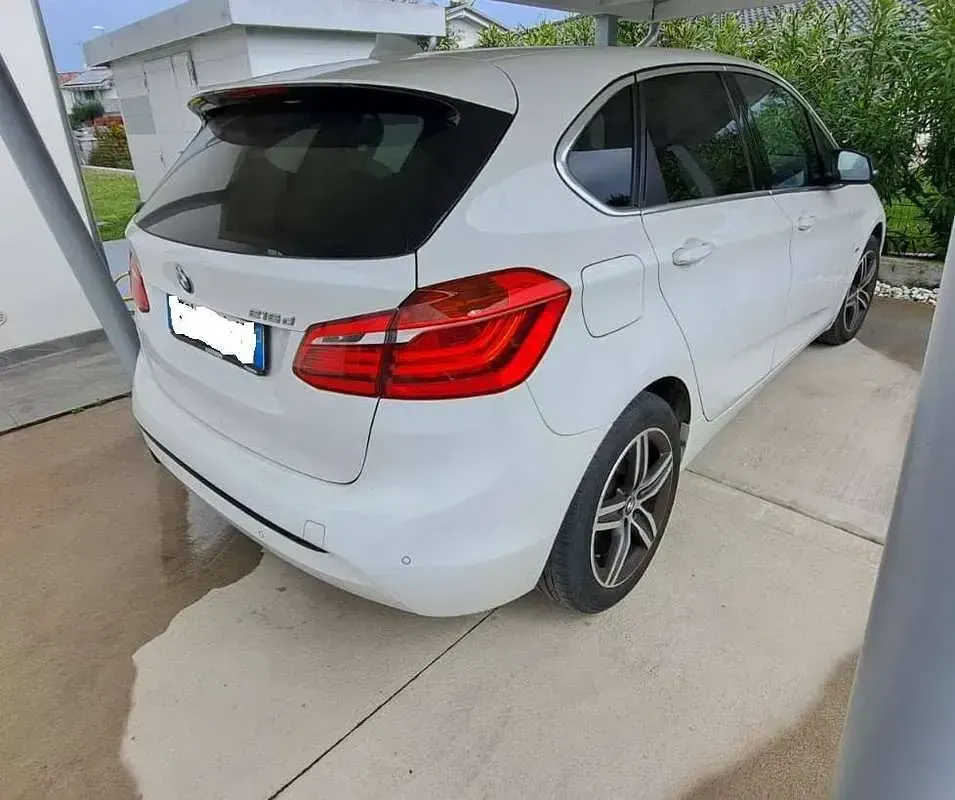 Usata BMW 216 Active Tourer M Sport 116 CV (85 kW) 2017 Bianco Monovolume