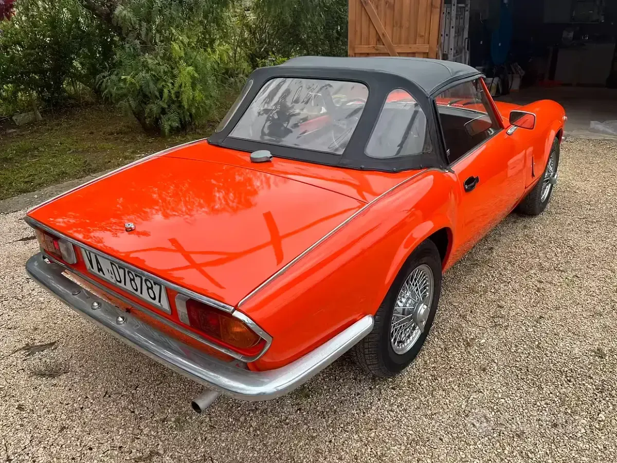 Usata Triumph Spitfire 1970 Rosso Cabrio