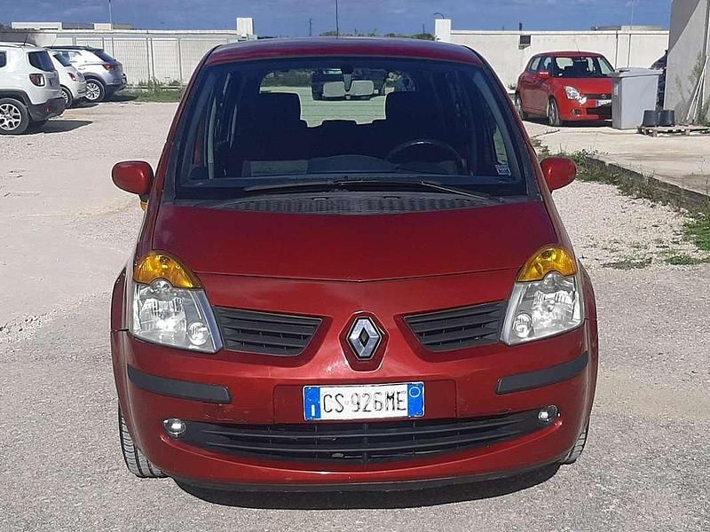 Usata Renault Modus Expression 82 CV (60 kW) 2005 Rosso Monovolume