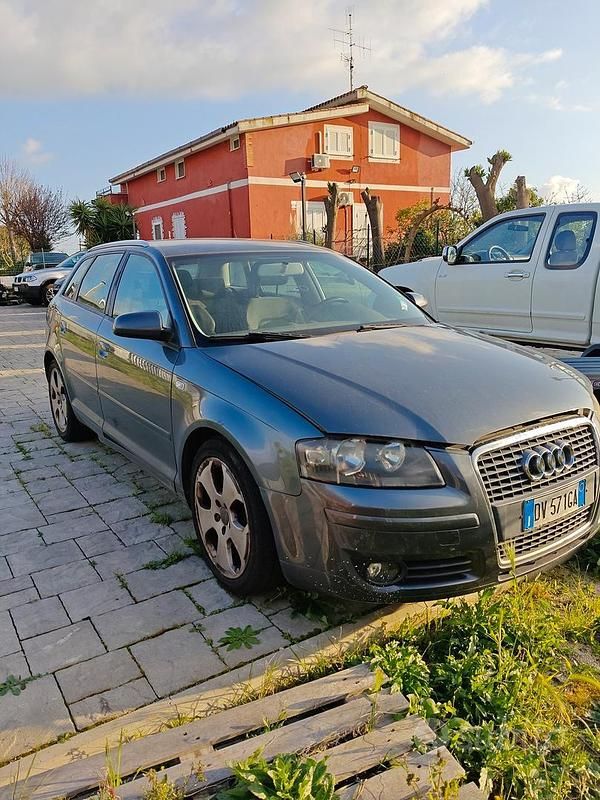 Usata Audi A3 Ambition 170 CV (125 kW) 2007 Grigio Utilitaria