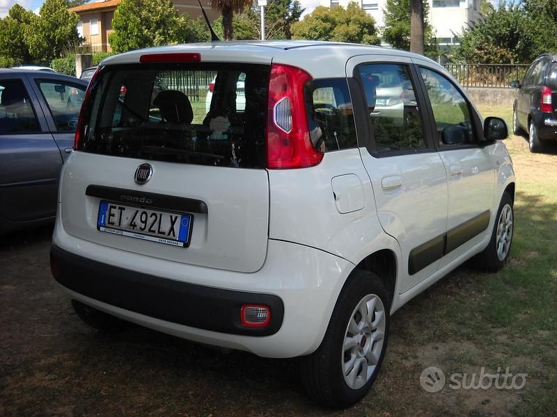 Usata Fiat Panda Easy 85 CV (62 kW) 2014 Bianco Utilitaria