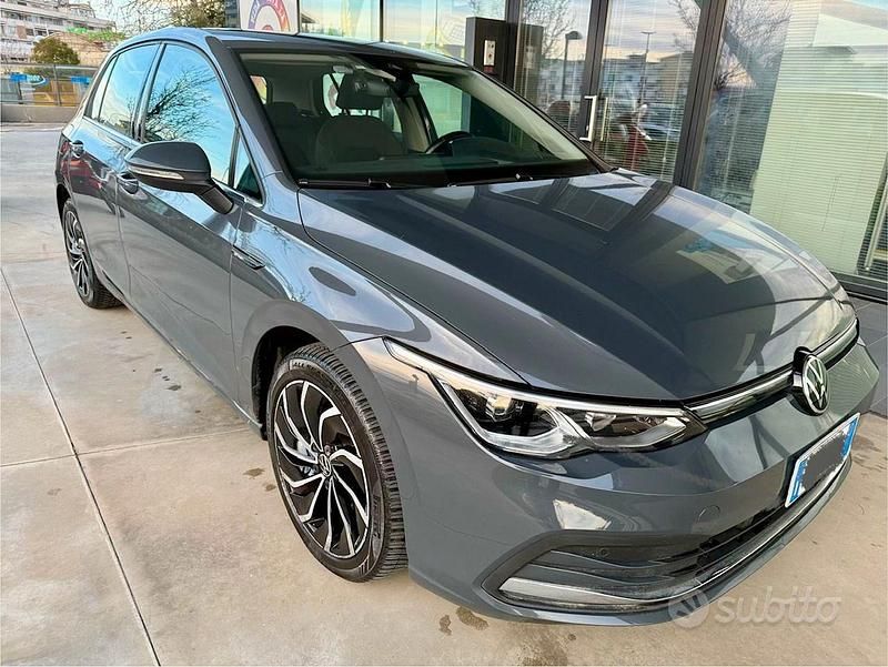 Usata VW Golf VIII 115 CV (84 kW) 2020 Grigio Berlina
