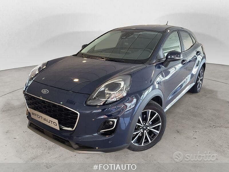 Usata Ford Puma Titanium 125 CV (91 kW) 2023 Blu/azzurro SUV