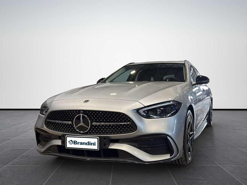 Usata Mercedes C300e Premium Plus 204 CV (150 kW) 2022 Argento Station wagon