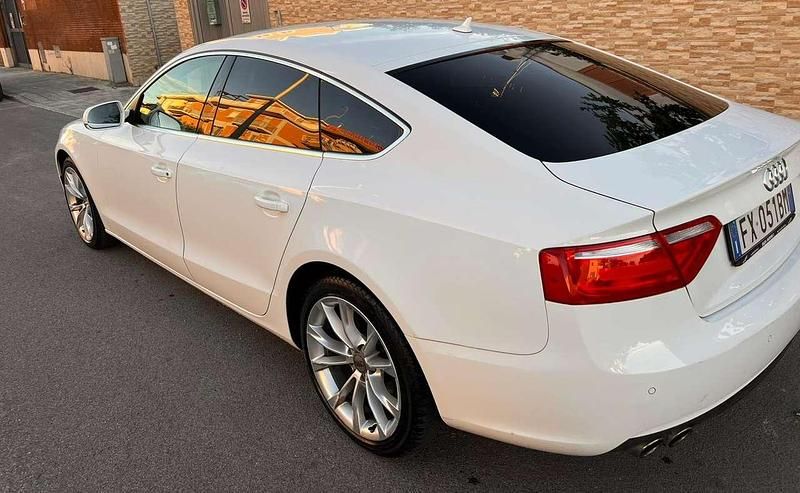 Usata Audi A5 Sportback Ambiente 136 CV (100 kW) 2016 Bianco Utilitaria