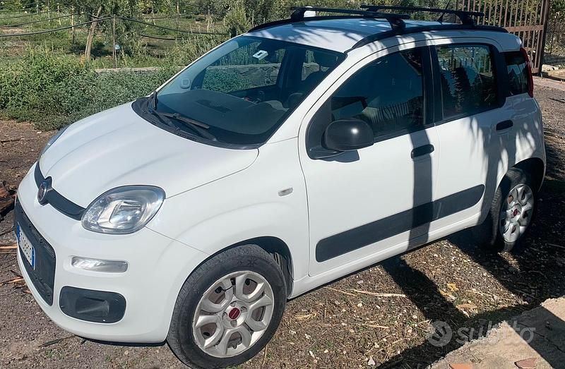 Usata Fiat Panda Lounge 85 CV (62 kW) 2014 Bianco Utilitaria