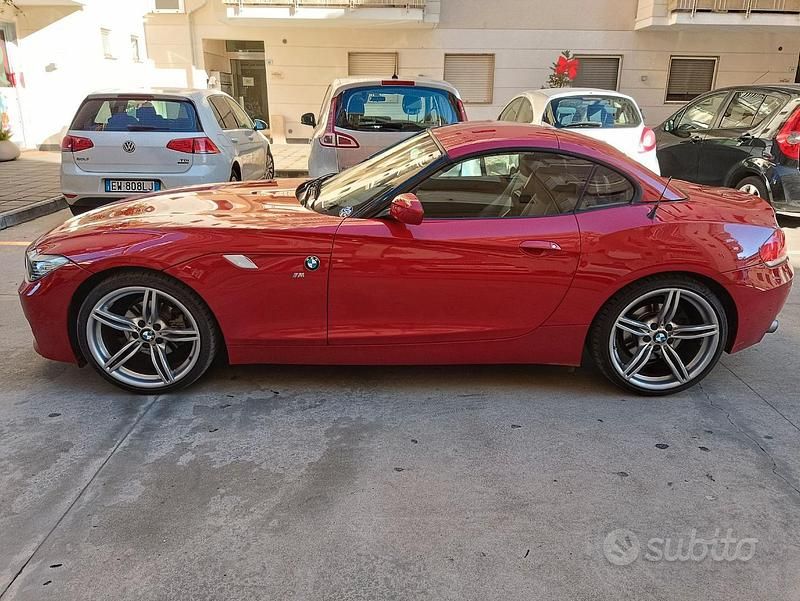 Usata BMW Z4 Efficient Dynamics 183 CV (134 kW) 2012 Rosso Cabrio