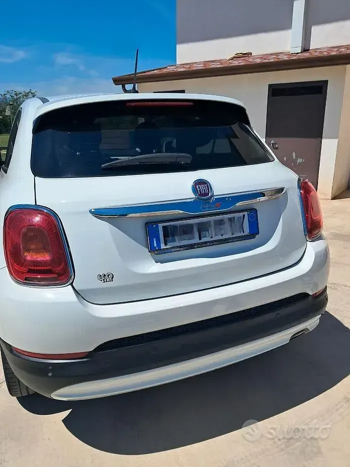 Usata Fiat 500X Lounge 120 CV (88 kW) 2016 Bianco SUV