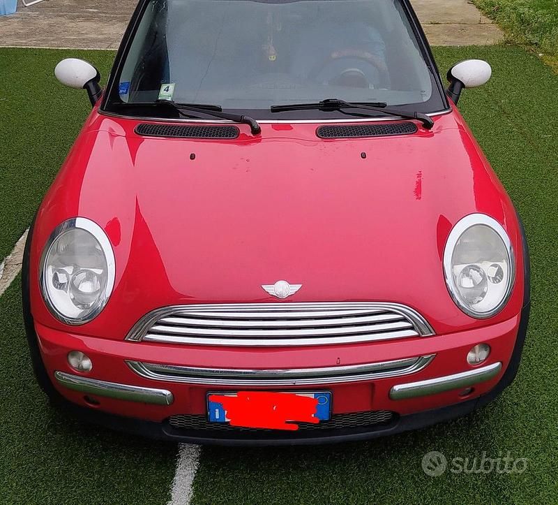 Usata Mini Cooper Coupé 116 CV (85 kW) 2003 Rosso Coupé
