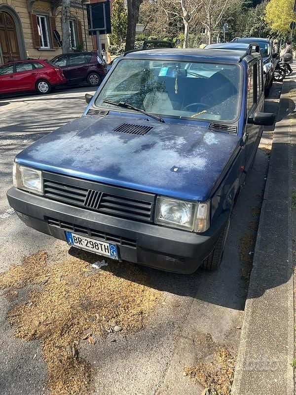 Usata Fiat Panda 54 CV (39 kW) 2000 Blu Berlina
