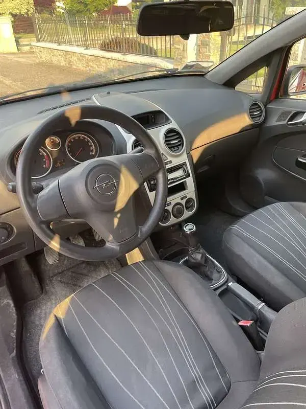 Usata Opel Corsa Club 80 CV (58 kW) 2008 Rosso Utilitaria