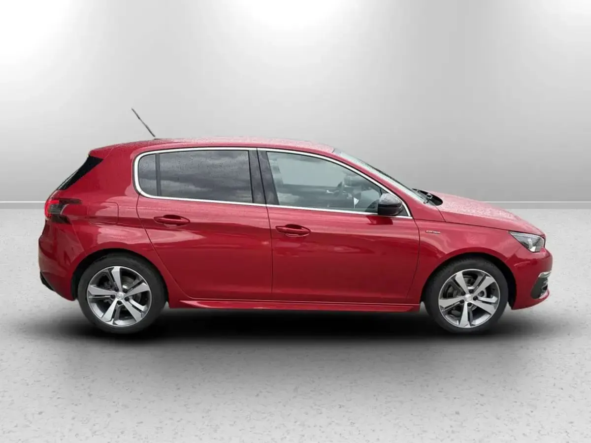 Usata Peugeot 308 GT-line 131 CV (96 kW) 2018 Rosso Berlina