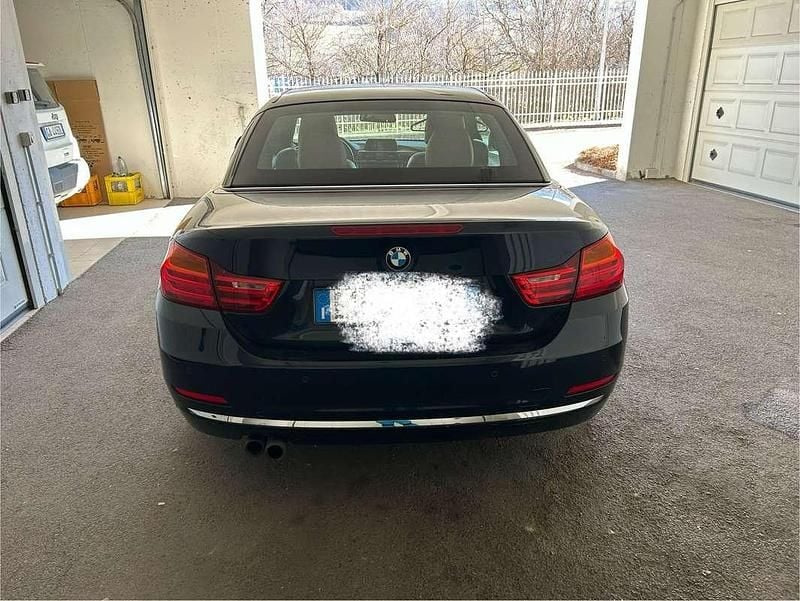 Usata BMW 428 Luxury Line 245 CV (180 kW) 2014 Blu/azzurro Cabrio