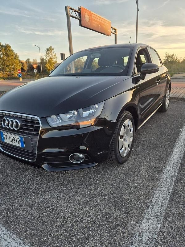 Usata Audi A1 Ambition 85 CV (62 kW) 2014 Nero Berlina