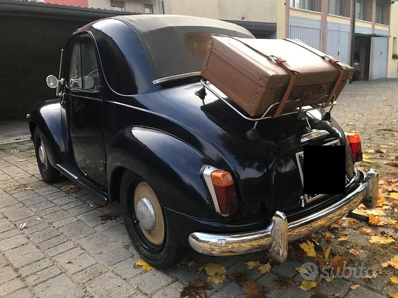 Usata Fiat Topolino 1950 Blu Utilitaria