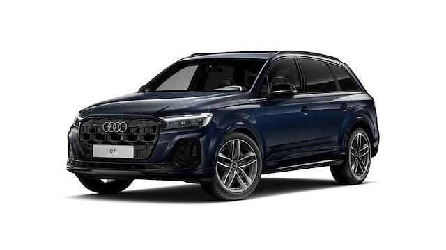 Usata Audi Q7 S-Line 286 CV (210 kW) 2024 Blu waitomo metallizzato SUV