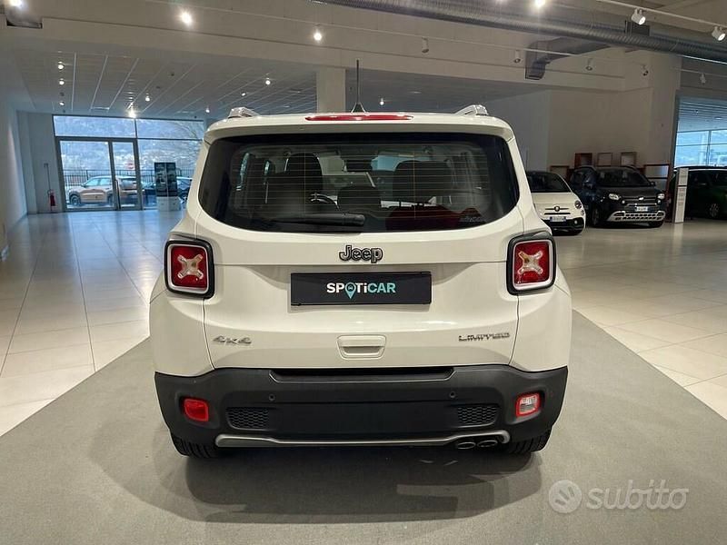 Usata Jeep Renegade Limited 140 CV (102 kW) 2018 Bianco SUV