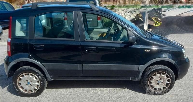 Usata Fiat Panda 4x4 60 CV (44 kW) 2006 Nero Utilitaria