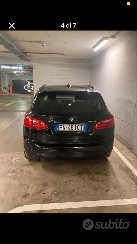 Usata BMW 218 Active Tourer 2017 Nero Monovolume