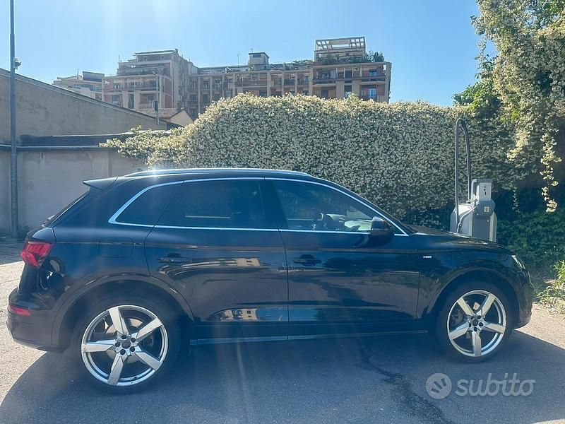 Usata Audi Q5 S-Line 150 CV (110 kW) 2019 Nero SUV