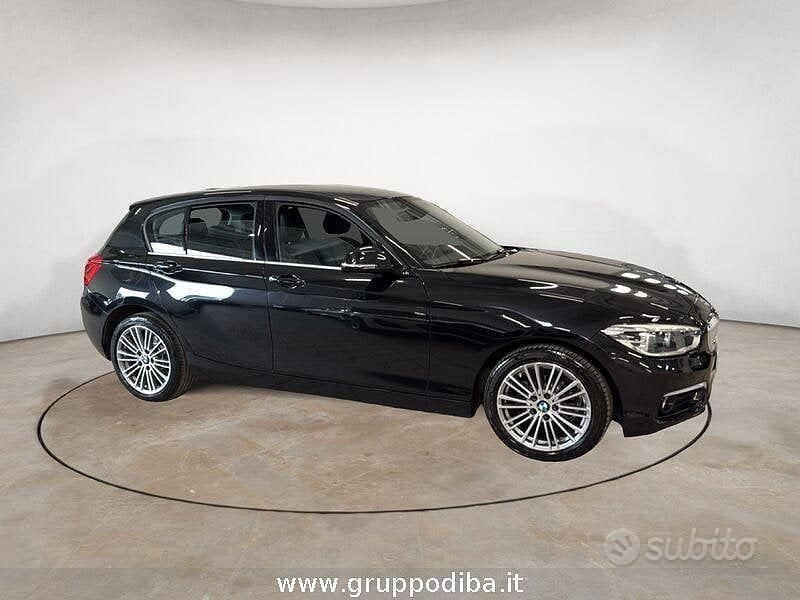 Usata BMW 116 Efficient Dynamics 116 CV (85 kW) 2019 Nero Utilitaria
