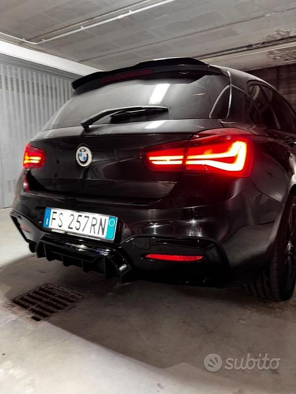 Usata BMW 116 M Sport 116 CV (85 kW) 2018 Nero Utilitaria