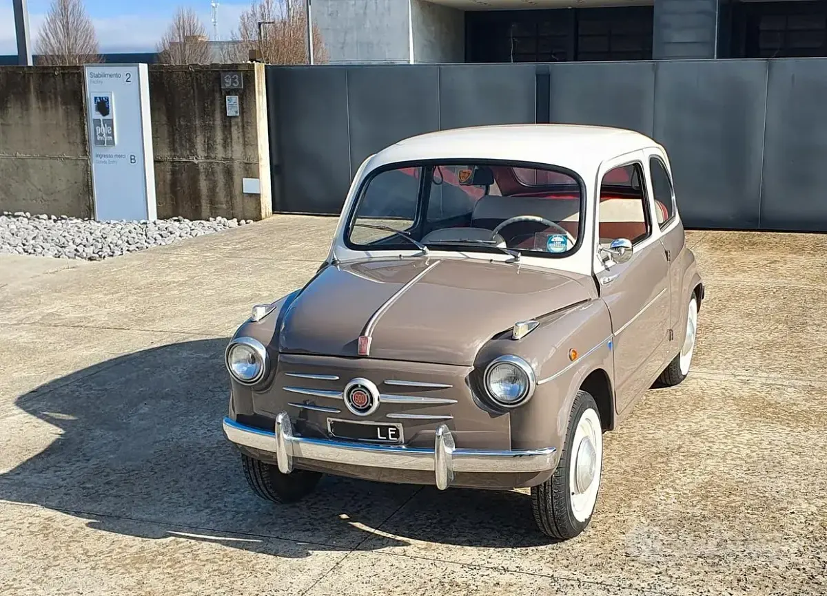 Usata Fiat 600D 29 CV (21 kW) 1960 Coupé