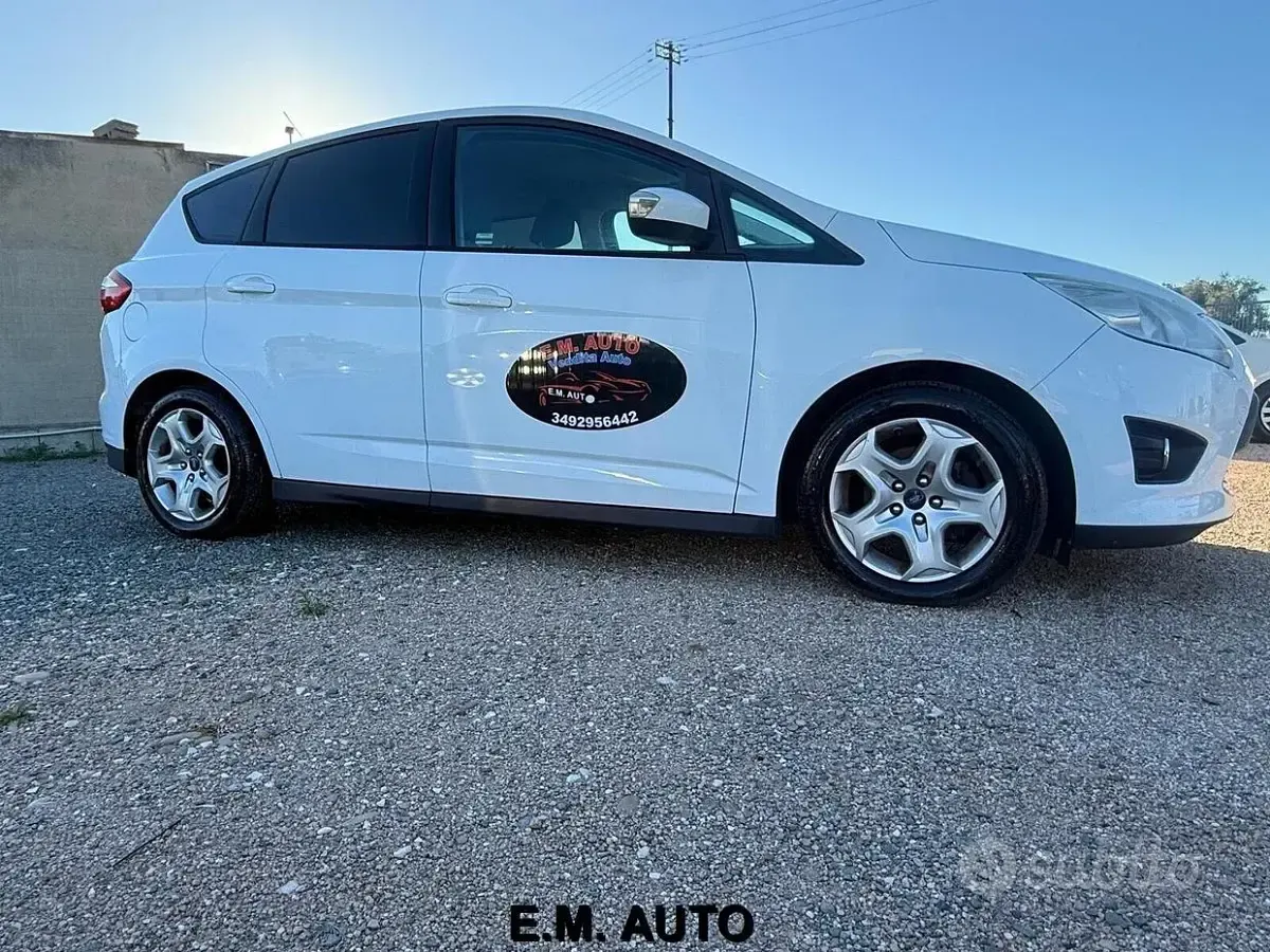 Usata Ford C-MAX Business Edition 95 CV (69 kW) 2014 Bianco Monovolume