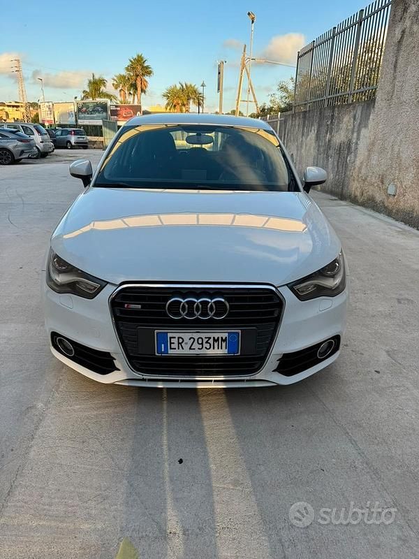Usata Audi A1 2013 Bianco Utilitaria