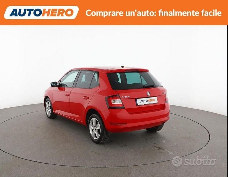 Usata Skoda Fabia Design Edition 95 CV (69 kW) 2019 Rosso Berlina