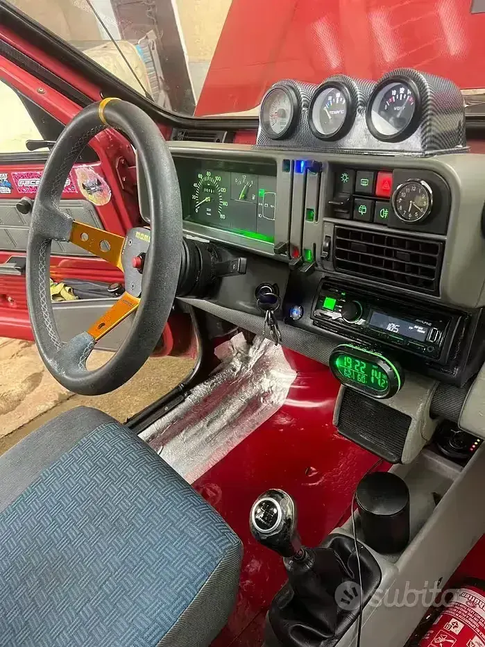 Usata Fiat Panda 54 CV (39 kW) 2003 Rosso Utilitaria