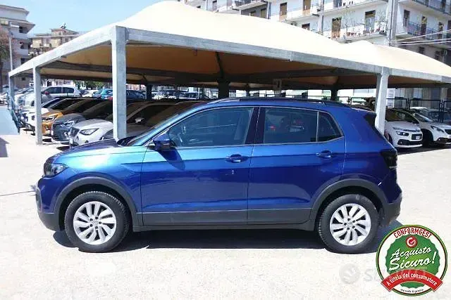 Usata VW T-Cross Style 95 CV (69 kW) 2020 Bluazzurro SUV