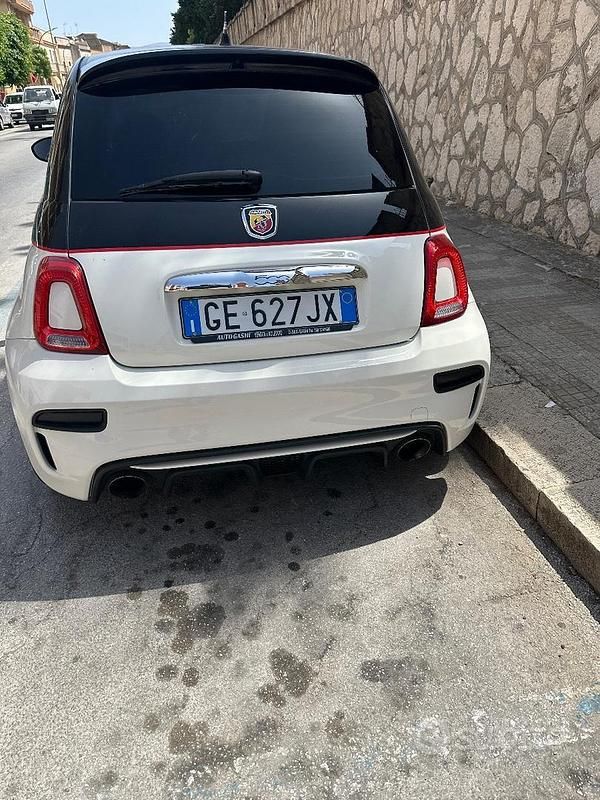 Usata Abarth 500 100 CV (73 kW) 2012 Nero Utilitaria