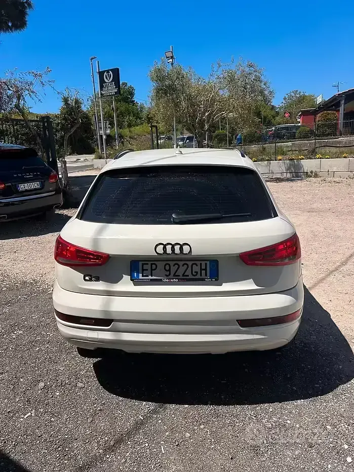 Usata Audi Q3 Advanced Plus 140 CV (102 kW) 2013 Bianco SUV