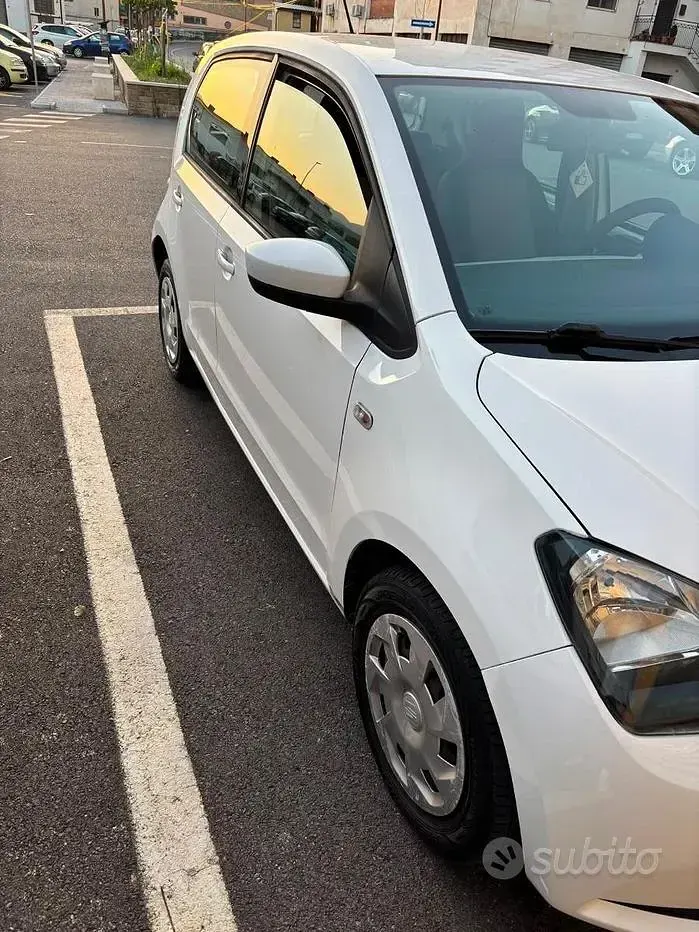 Usata Seat Mii 68 CV (50 kW) 2014 Bianco Utilitaria