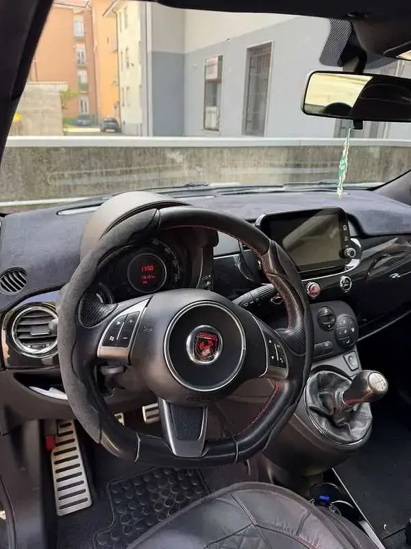 Usata Abarth 595 135 CV (99 kW) 2012 Nero Utilitaria