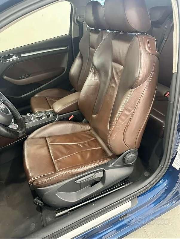 Usata Audi A3 Ambition 105 CV (77 kW) 2014 Blu/azzurro Berlina