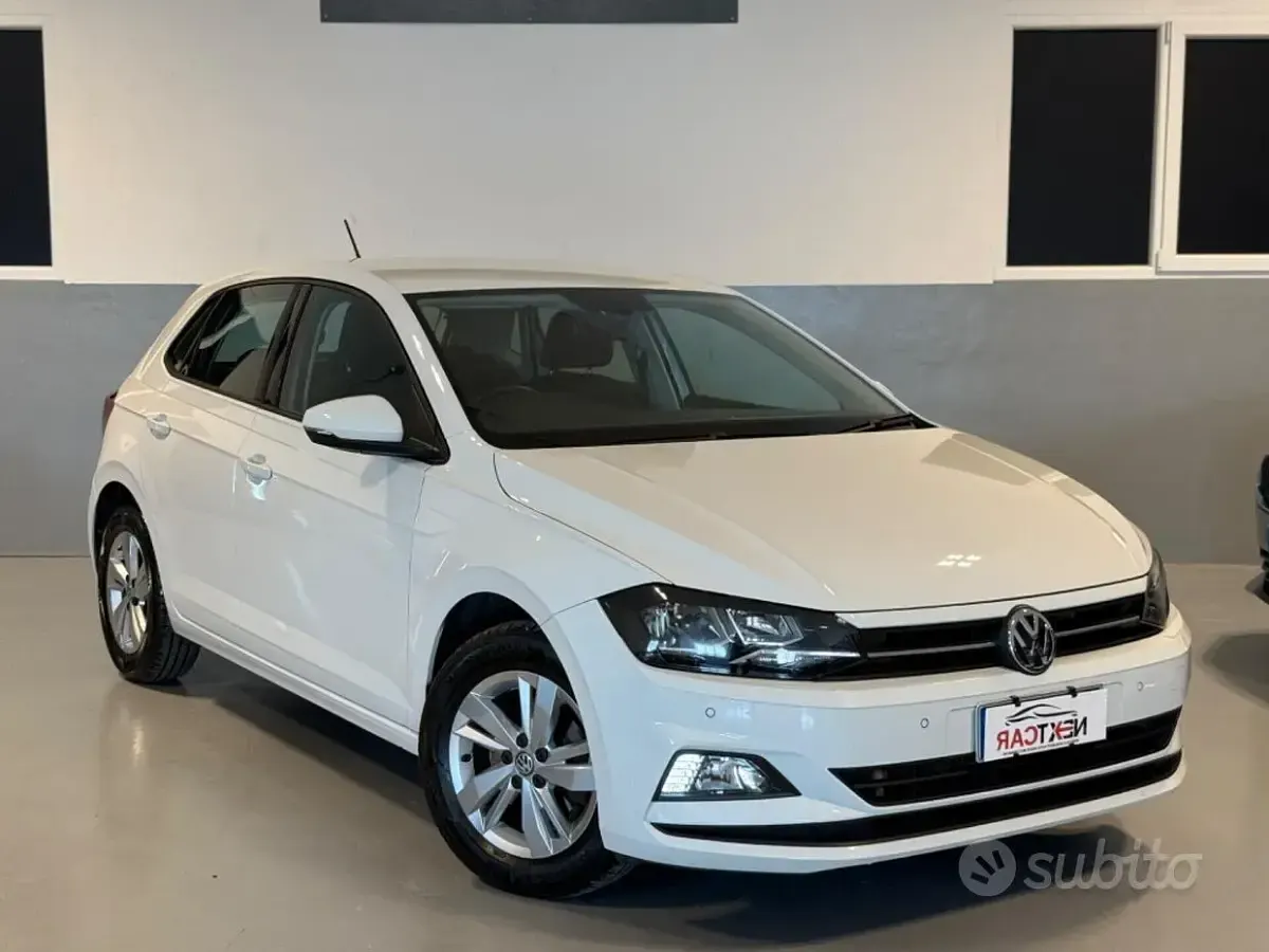 Usata VW Polo Comfortline 95 CV (69 kW) 2018 Bianco Utilitaria