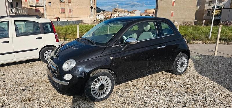 Usata Fiat 500 Lounge 69 CV (50 kW) 2012 Nero Berlina