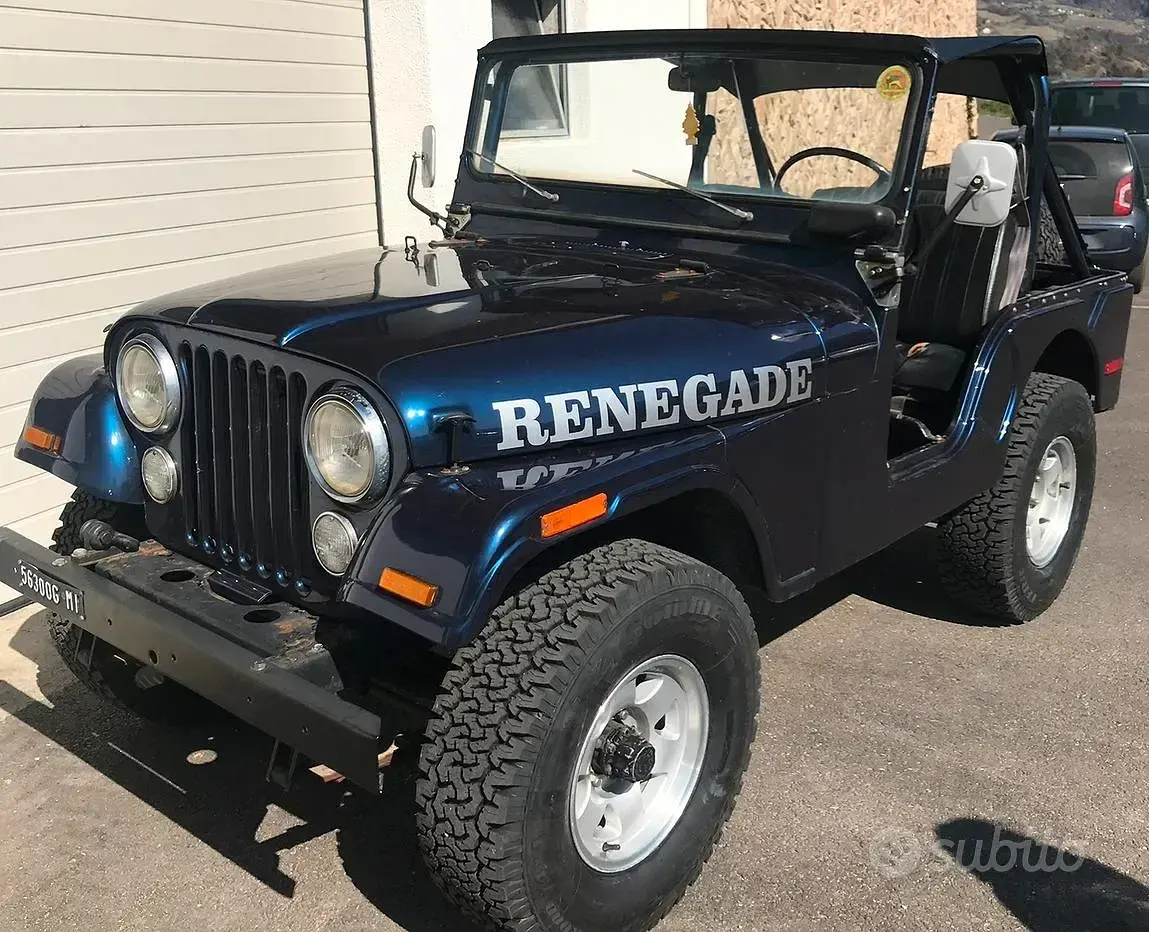 Usata Jeep CJ 1970 Blu SUV