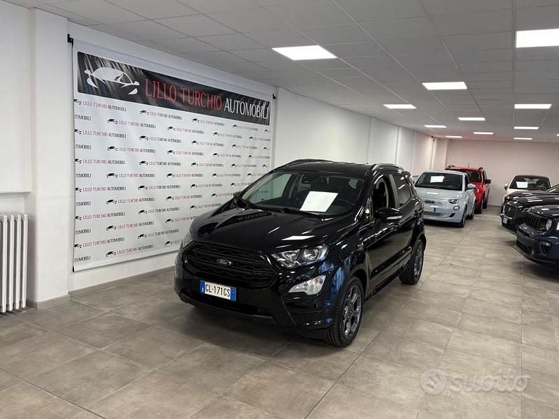 Usata Ford Ecosport ST-Line 125 CV (91 kW) 2022 Nero SUV