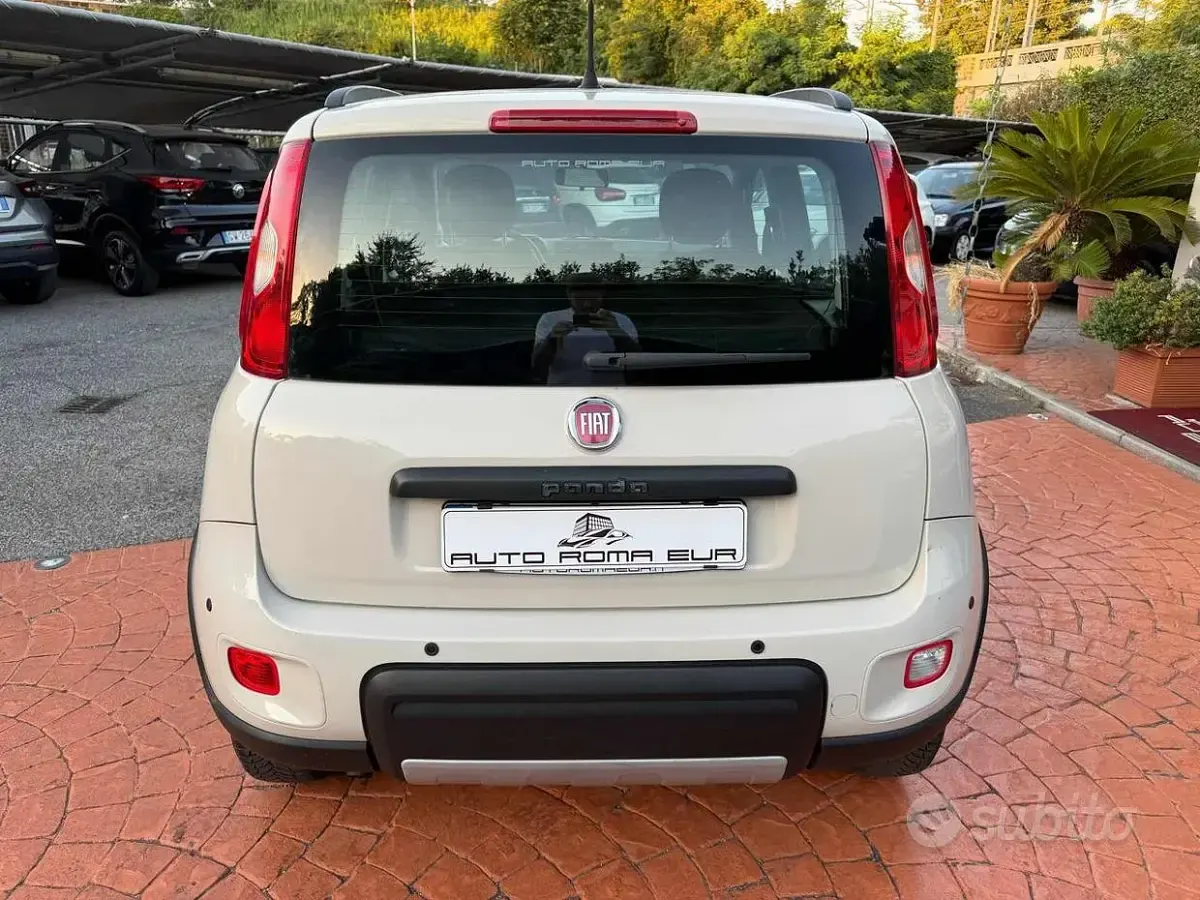 Usata Fiat Panda 4x4 S 84 CV (61 kW) 2017 Bianco Utilitaria