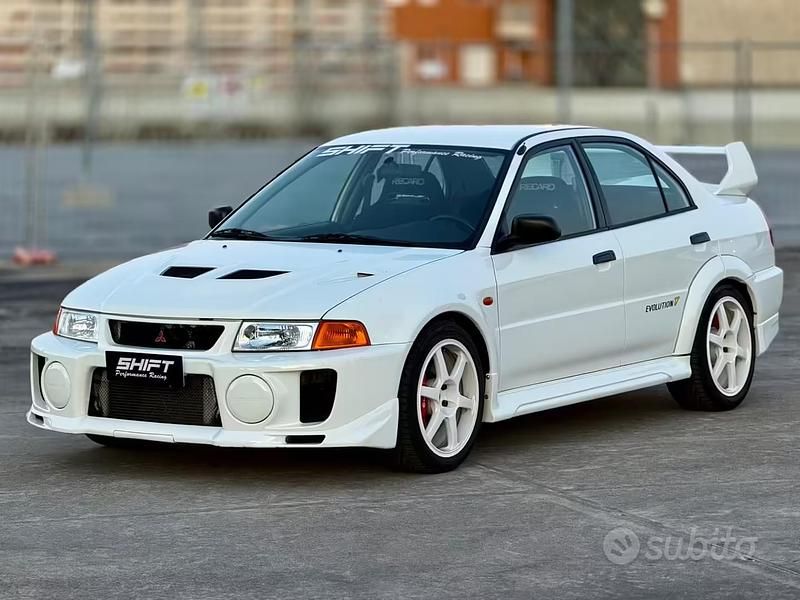 Usata Mitsubishi Lancer Evolution 280 CV (205 kW) 1998 Bianco Berlina