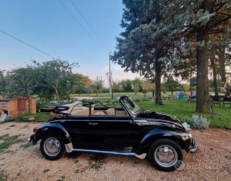 Usata VW Beetle Cabriolet 1970 Nero Cabrio